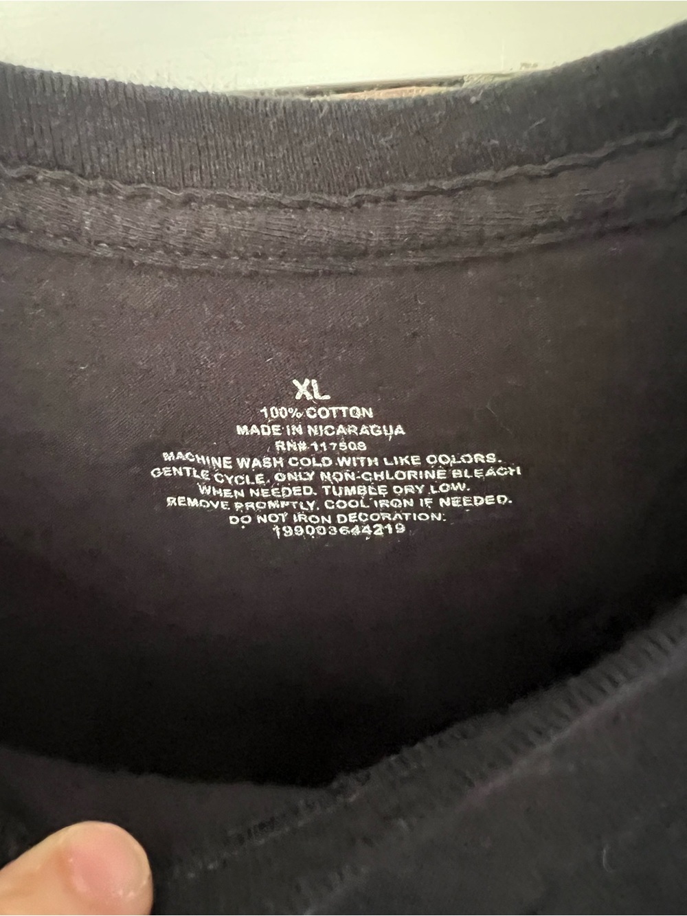 Black Sarcasm Graphic Tee - Picture 2 of 3